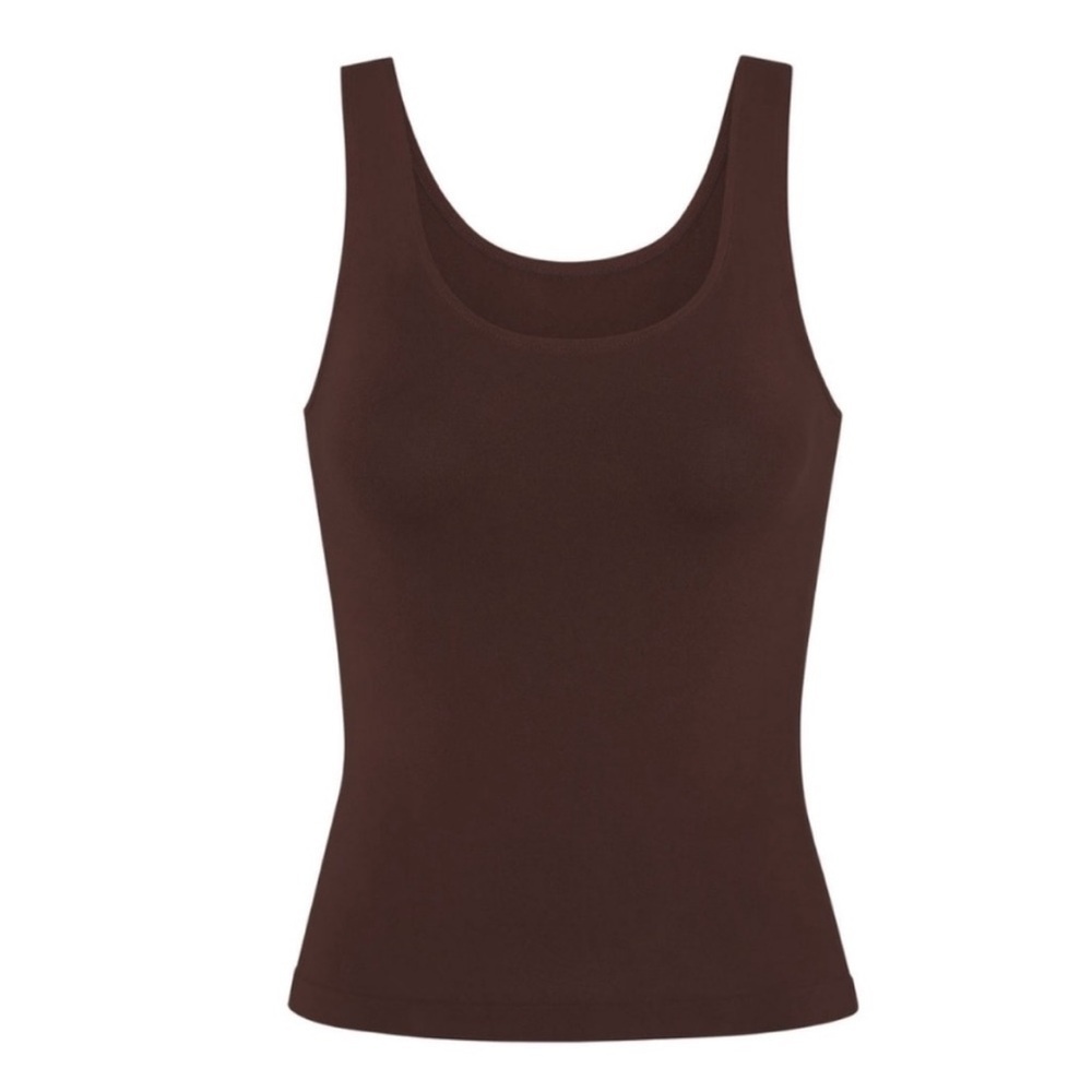 SKIMS G1 Cocoa Smoothing Collection Butter Tank Top Sz 3X 0182 NWT